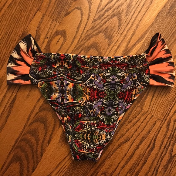 Reversible Boho Cheeky Bikini Bottoms Tribal Aztec - Picture 3 of 5